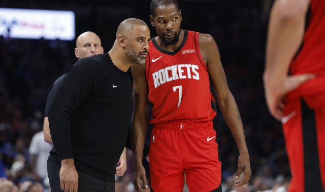 世界杯官方直播平台-乌度卡：昨天惜败76人大家都有点失望 没有人讨论背靠背或者疲劳